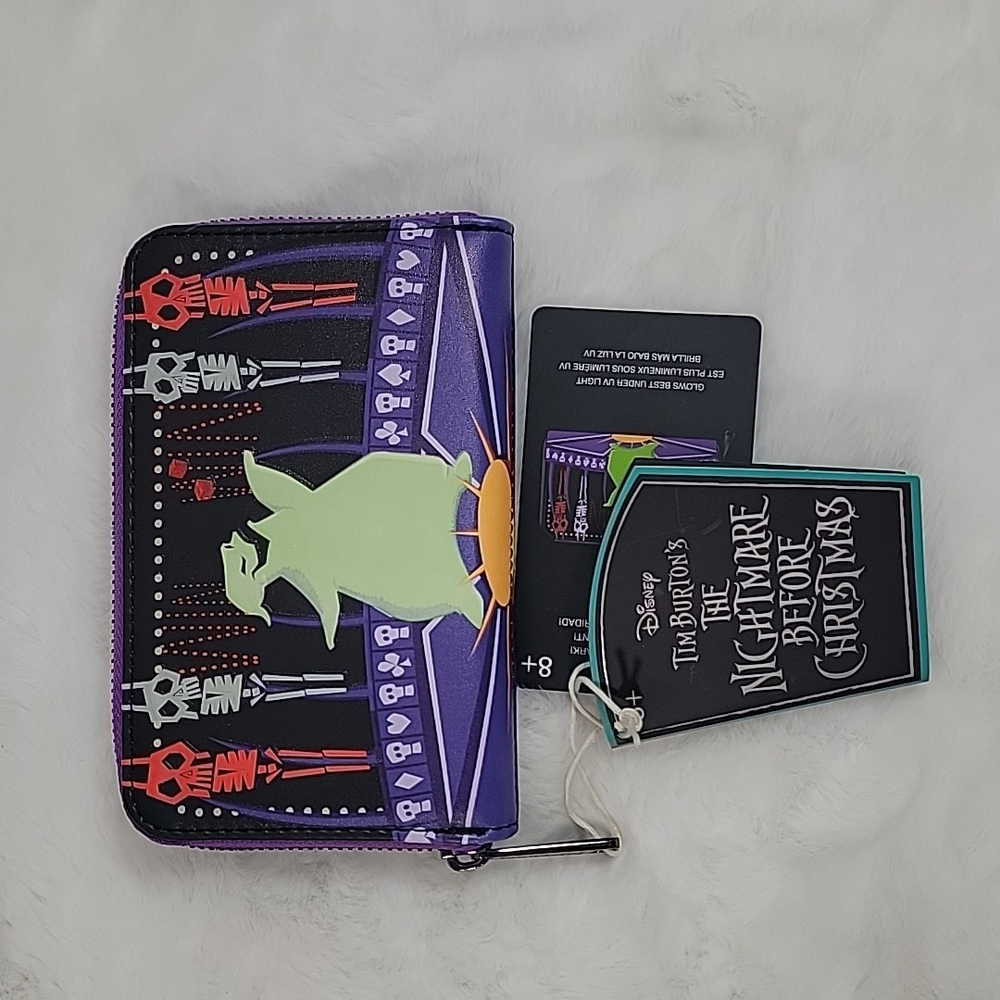 Loungefly Disney Nightmare Before Christmas Lock Shock Barrel Oogie Boogie